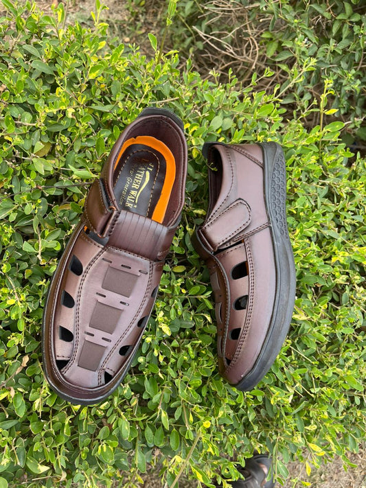 Men's Premium Handcrafted Leather Khussa Slipper