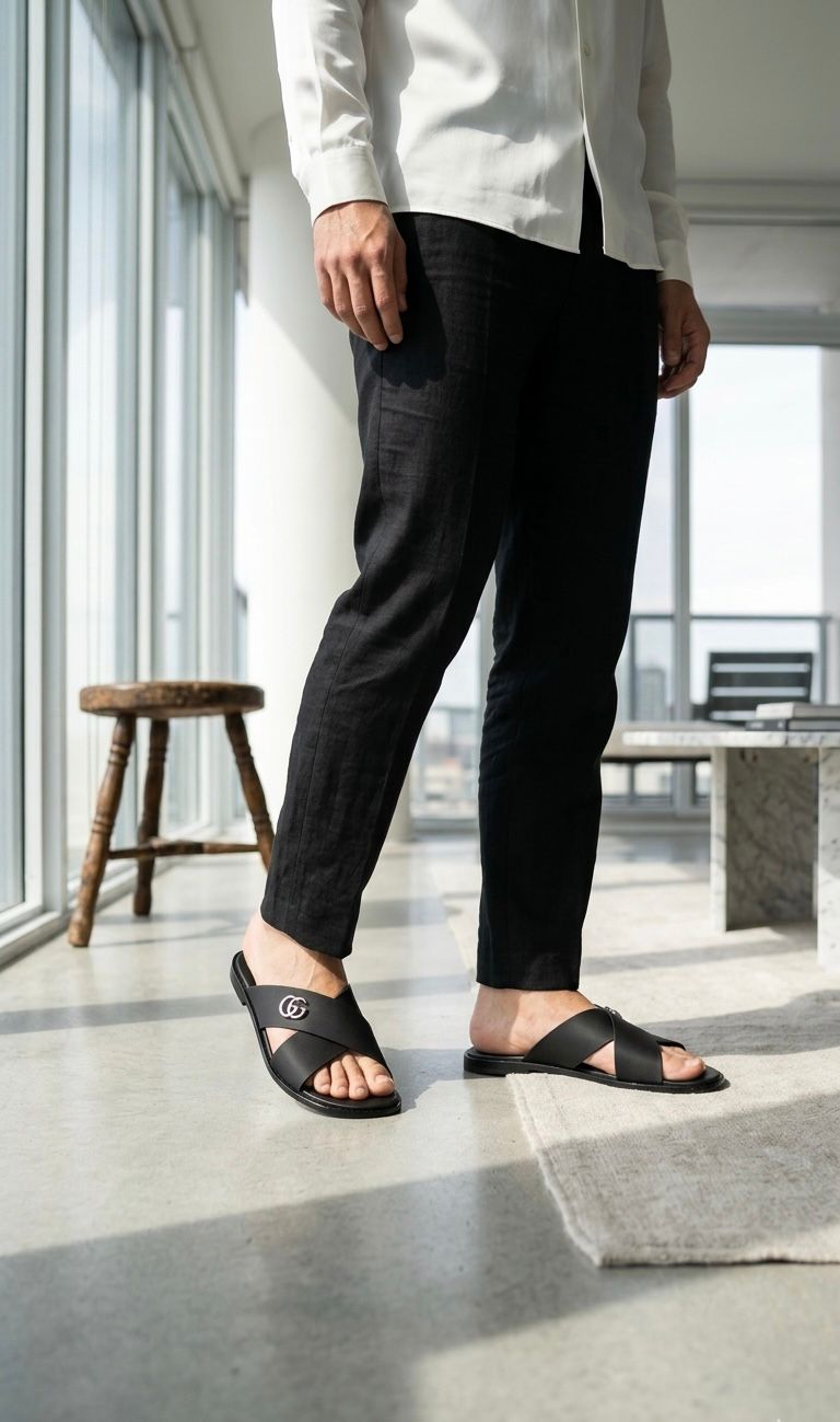 Men Trendy X Slipper