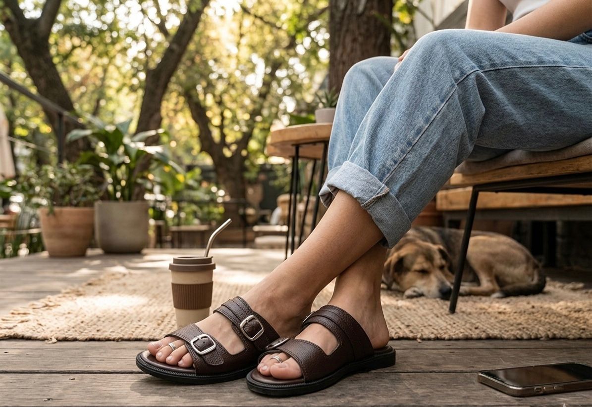 Men's Casual Double Straps
