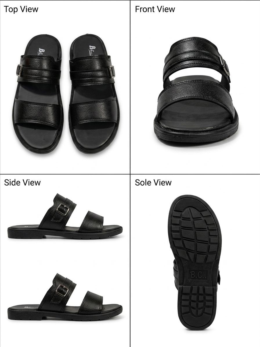 Men's Casual Double Straps