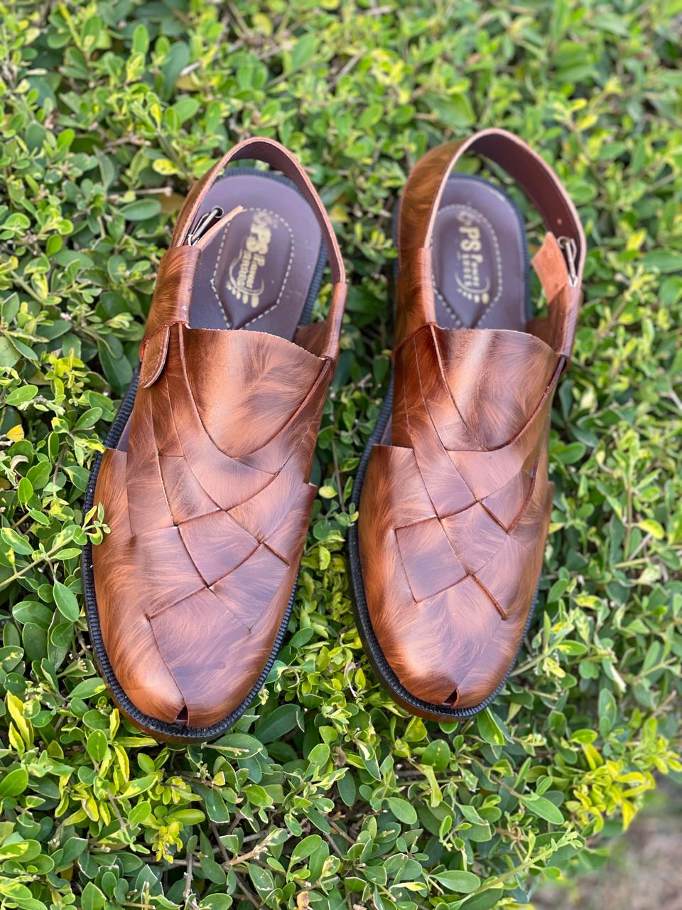 Handcrafted Peshawari Chappal