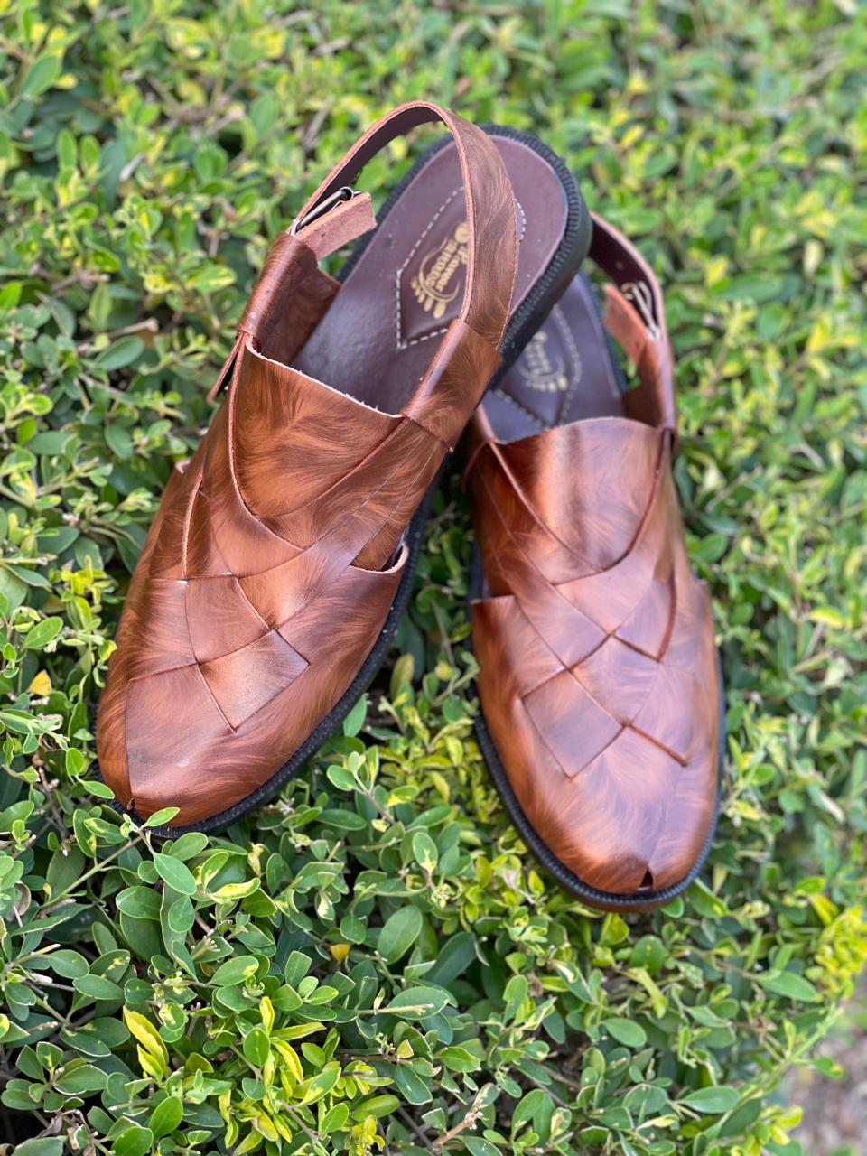 Handcrafted Peshawari Chappal